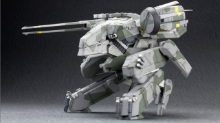 Illustration for article titled The Little People Make This Metal Gear Model Cool